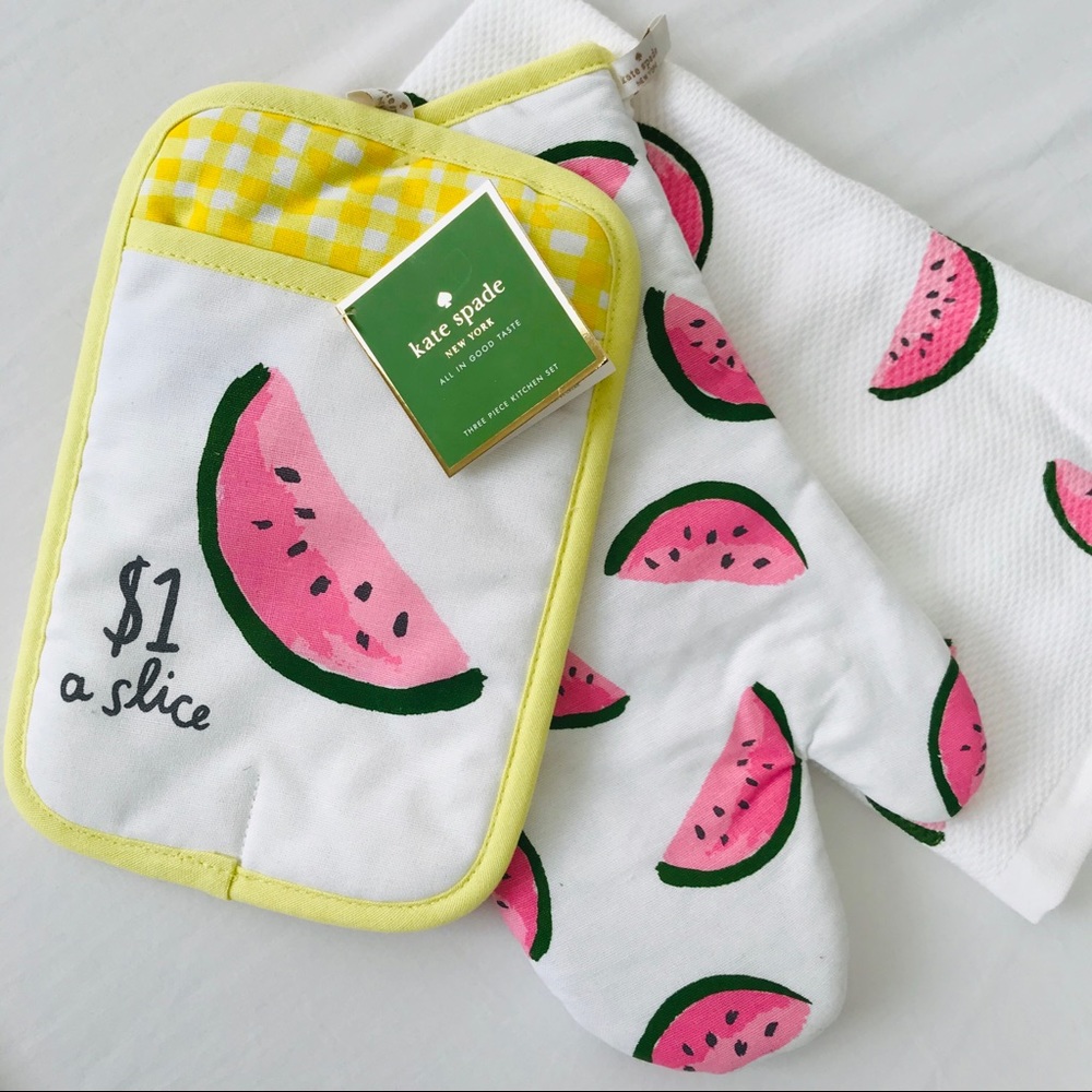 Kate Spade New York 3 pcs Kitchen set